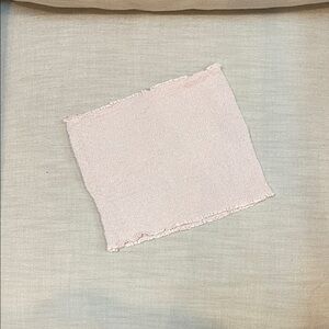 Brandy Melville Pink Smocked Tube Top